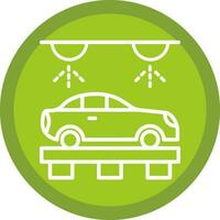 Car wash Vector Icon Design