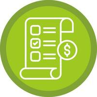 Invoice Vector Icon Design