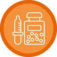Solvent Vector Icon Design