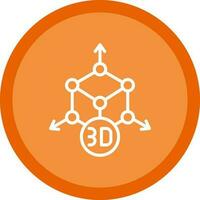 3d modeling Vector Icon Design