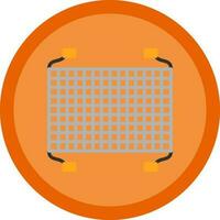 Fishing net Vector Icon Design