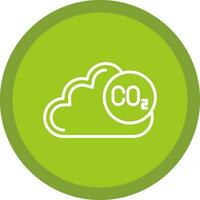 diseño de icono de vector de co2