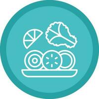 Salad Vector Icon Design