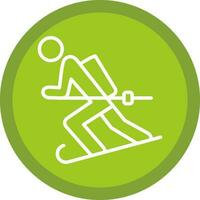 Skis Vector Icon Design