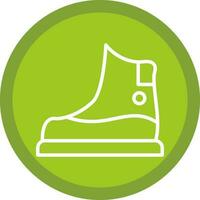 Snow boot Vector Icon Design
