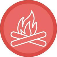 Bonfire Vector Icon Design