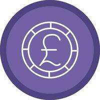 Pound Vector Icon Design