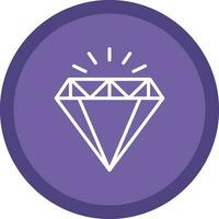 diseño de icono de vector de diamante