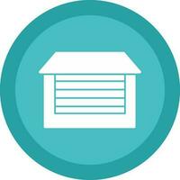 Garage Vector Icon Design
