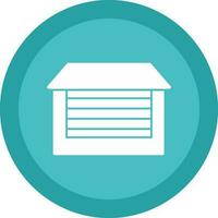 Garage Vector Icon Design