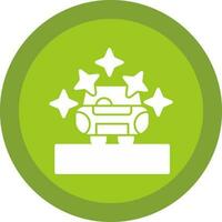 Car showroom Vector Icon Design