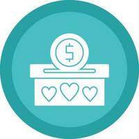 Donation Vector Icon Design