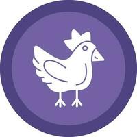 Chicken Vector Icon Design