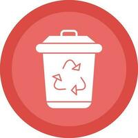 Recycle bin Vector Icon Design