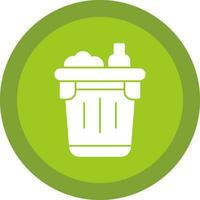 diseño de icono de vector de basura