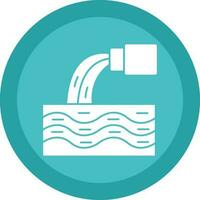 Waste water Vector Icon Design