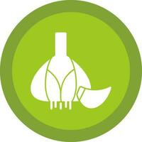 Garlic Vector Icon Design