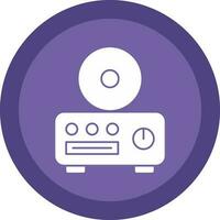 CD player Vector Icon Design