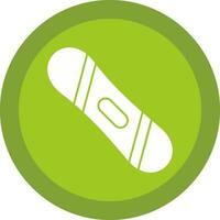 tabla de snowboard vector icono diseño