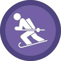 Skis Vector Icon Design