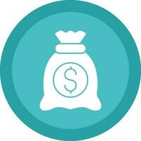 Money bag Vector Icon Design