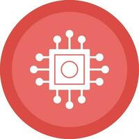 Cpu Vector Icon Design