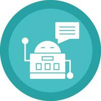 Chatbot Vector Icon Design