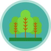 Forest Vector Icon Design