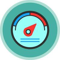 Meter Vector Icon Design