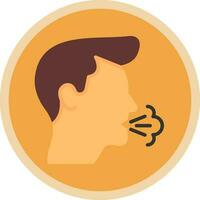 Cough Vector Icon Design