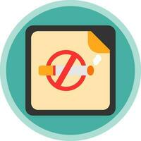 Nicotine patch Vector Icon Design