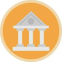 Acropolis Vector Icon Design