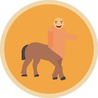 Centaur Vector Icon Design