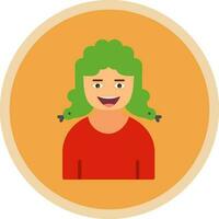 Medusa Vector Icon Design