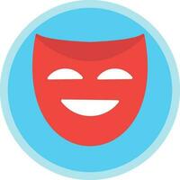 Theater masks Vector Icon Design