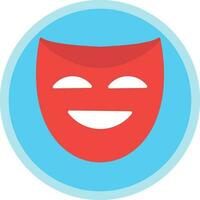 Theater masks Vector Icon Design