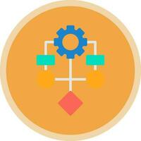 Algorithm Vector Icon Design