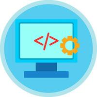 Web development Vector Icon Design