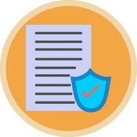 File protection Vector Icon Design