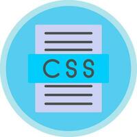Css file Vector Icon Design