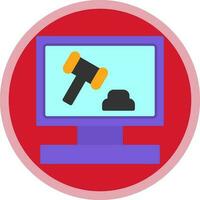 Auction Vector Icon Design