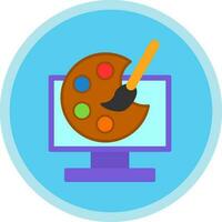Digital art Vector Icon Design
