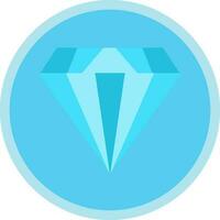 diseño de icono de vector de diamante