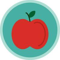 diseño de icono de vector de manzana