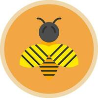 ortografía abeja vector icono diseño