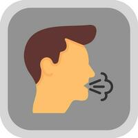 Cough Vector Icon Design