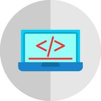 code programming Vector Icon Design