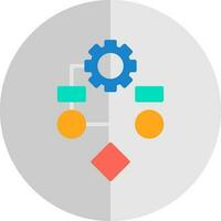 Algorithm Vector Icon Design