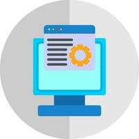 Web maintenance Vector Icon Design