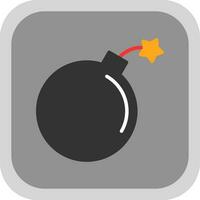 diseño de icono de vector de bomba